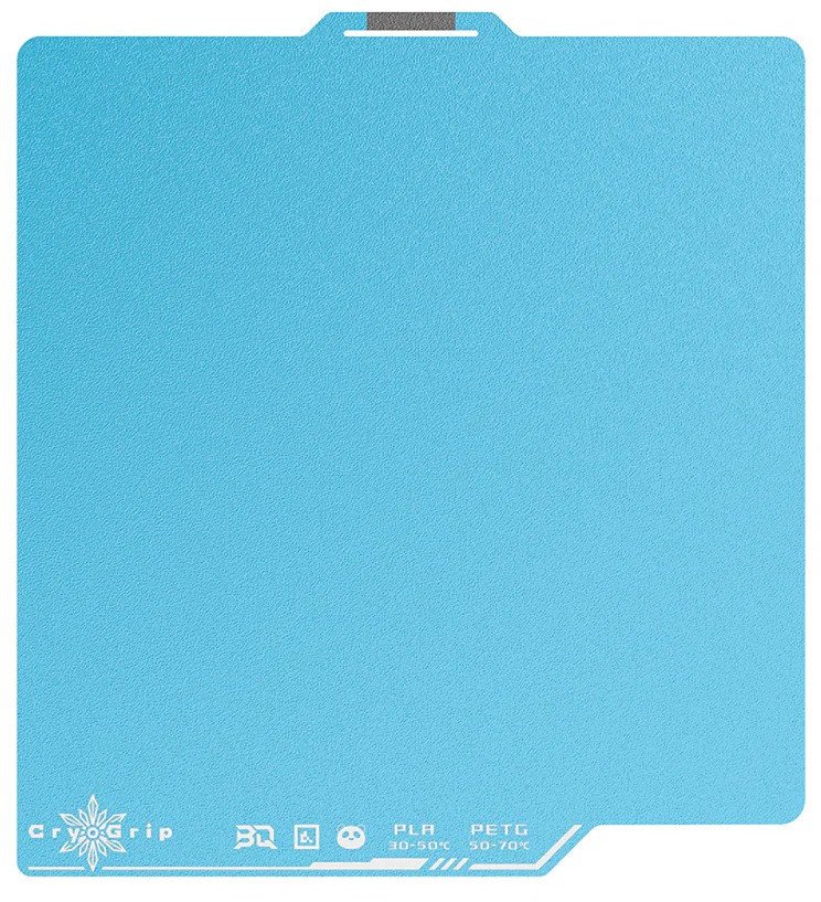 BIQU Panda Buildplate CryoGrip Pro Frostbite - dwustronna magnetyczna nakładka - do drukarek Bambu Lab X1,P1 i A1 - 257x257mm} 1