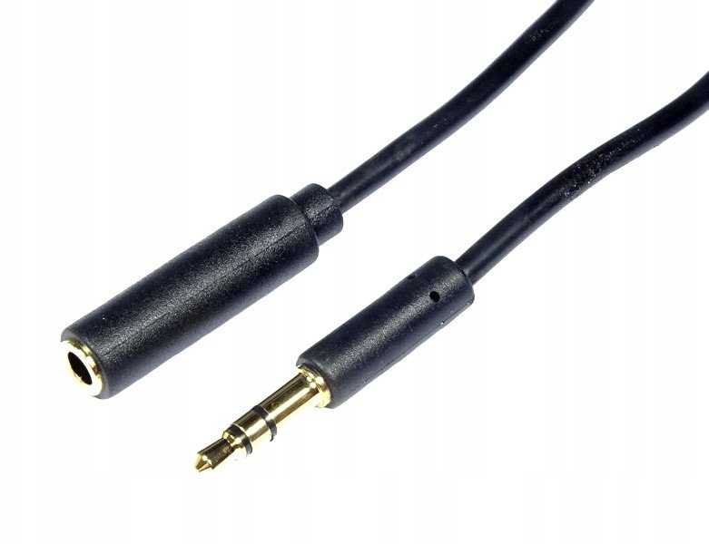 Przewód jack 3,5mm wtyk-gniazdo 2,5m JKP28 slim Vi