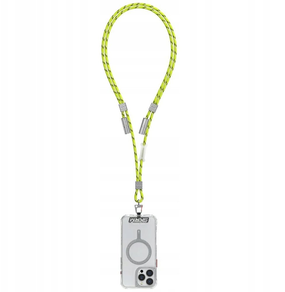 Uniwersalna smycz do telefonu kabel 2w1 Skinarma Dyno Ve USB-C/USB-C niteglow 1