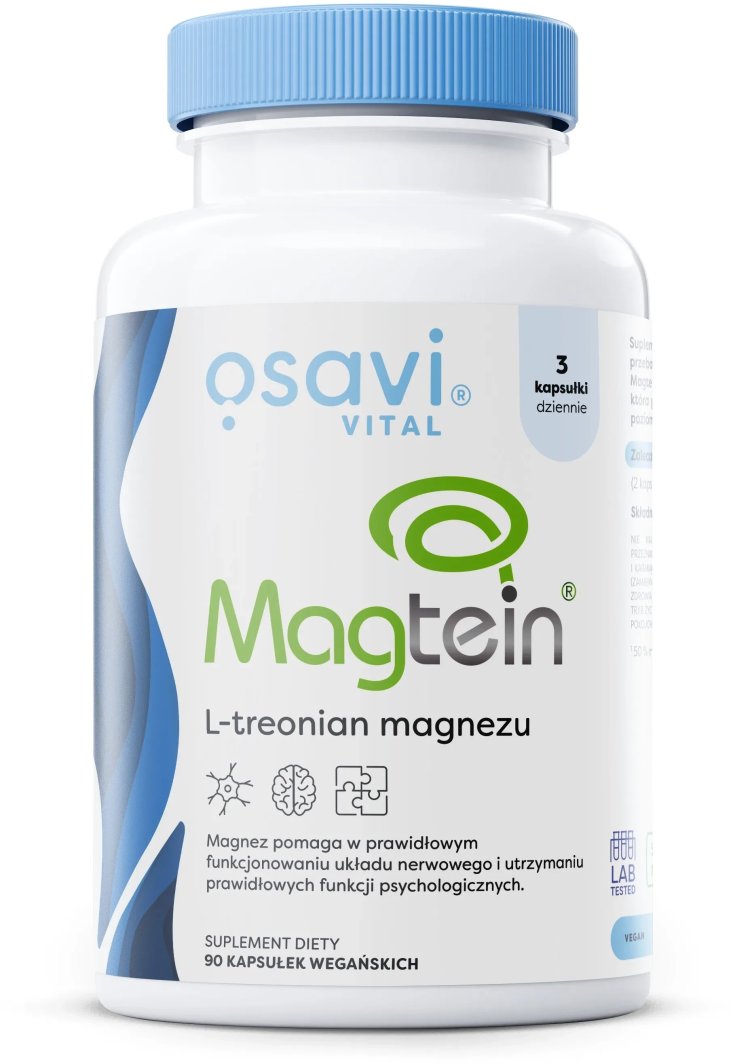Osavi - Magtein, L-Treonian Magnezu, 90 vkaps 1