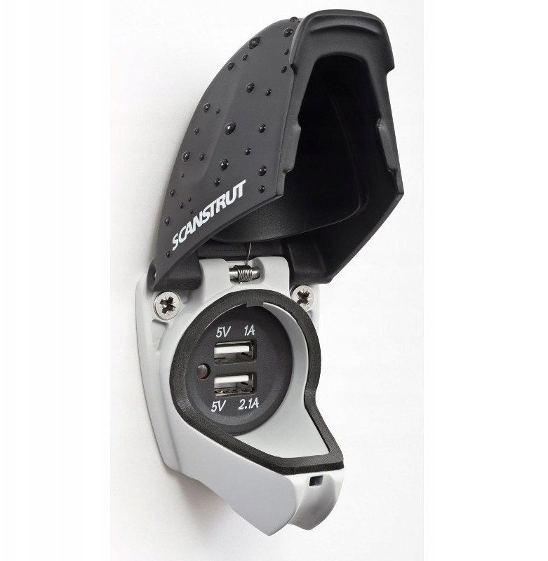 Ładowarka samochodowa 2x USB 12/24V Scanstrut SC-USB-01 1