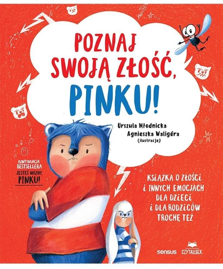 Poznaj swoją złość, Pinku! Książka o złości... EDUKAMP 1