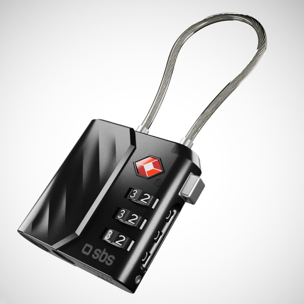 SBS luggage lock FindMy Lock 1