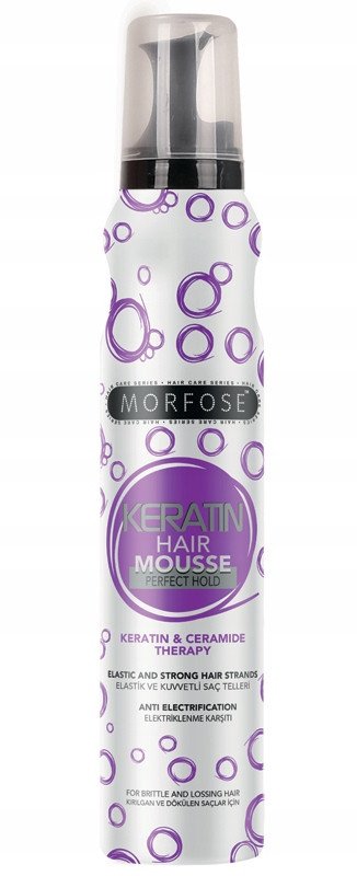 Morfose Hair Mousse Perfect Hold Keratin 200 ml 1