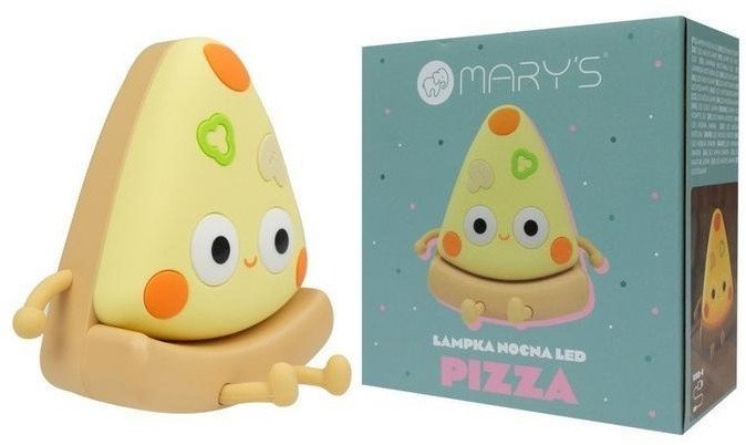 Lampka nocna LED pizza 1