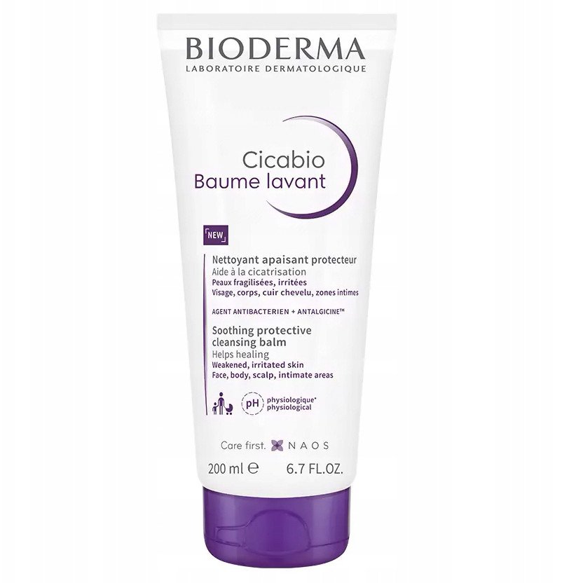 BIODERMA_Cicabio Baume Lavant balsam do mycia 200ml 1