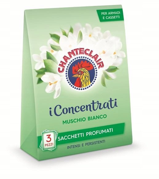 Saszetka zapachowa Sacchetti Profumati 3 PZ Muschino Bianco 36g- Chante Clair 1