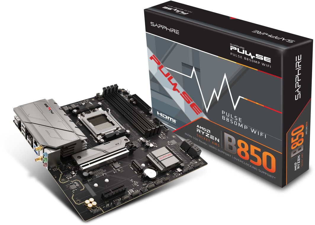 Płyta główna SAPPHIRE PULSE B850M WIFI 1