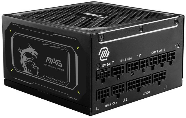 CASE PSU ATX 1000W/MAG A1000GL PCIE5 II MSI 1