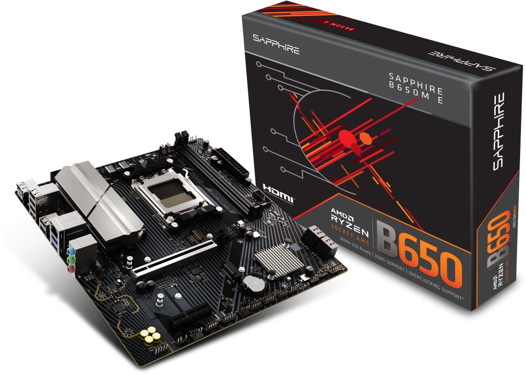SAPPHIRE B650M-E 1xHDMI 1.4 1xDP 1.2 1