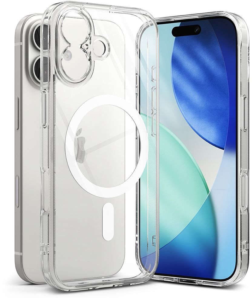 Etui Ringke Fusion Magnetic MagSafe do Apple iPhone 17 Clear 1