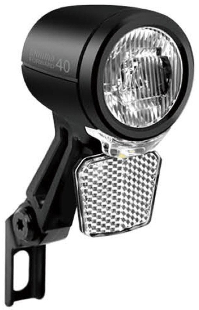 Lampa przód Verso 40 LUX do E-Bike pod prądnice 6V-48V uchwyt + odblask Uniwersalny 1