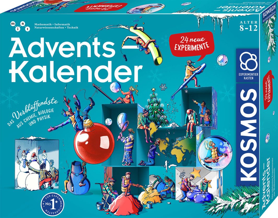 Adventskalender - Die schönsten Experimente zur Weihnachtszeit 1