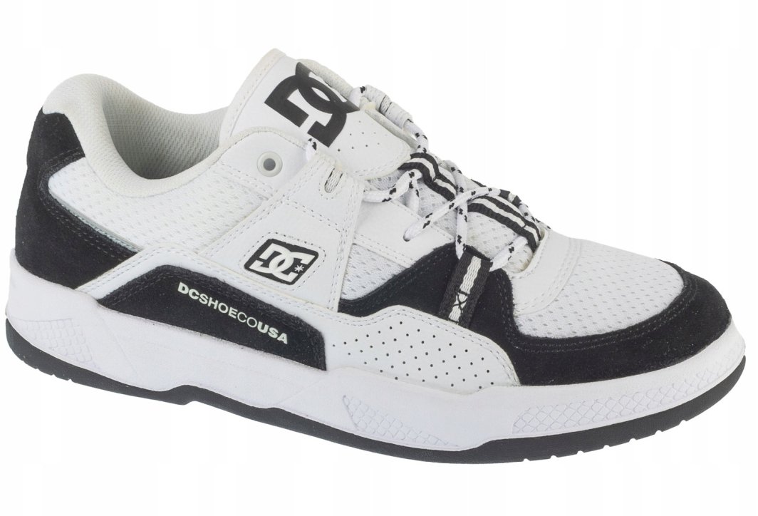 DC Shoes Construct ADYS100822-BKW białe 45 1