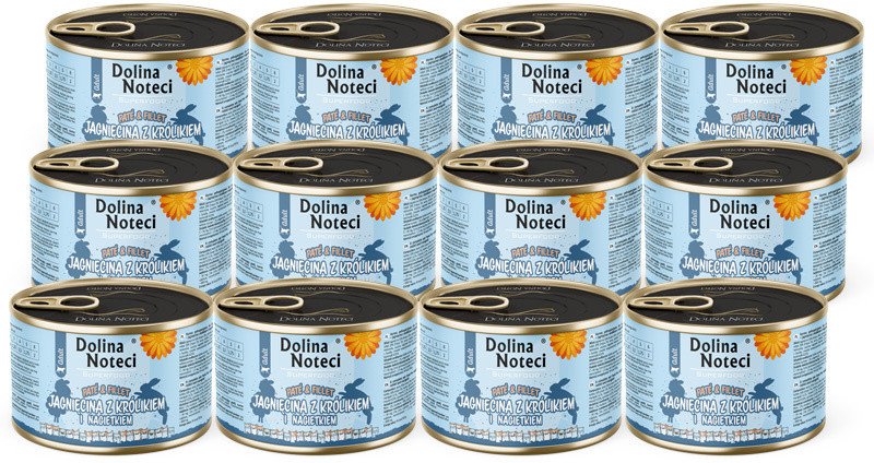 Dolina Noteci Superfood z jagnięciną i królikiem 12x185g 1