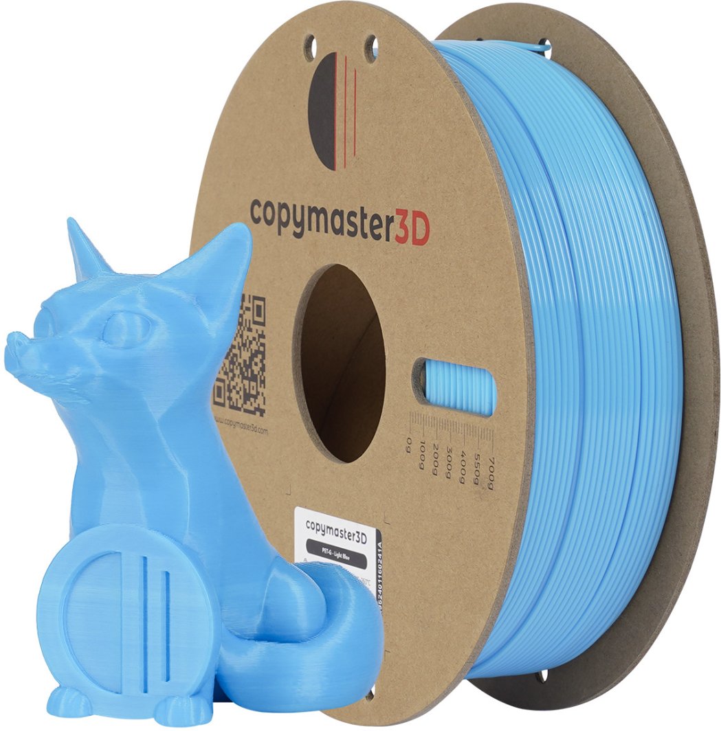 Copymaster3D PET-G filament for 3D printers, 1.75 mm, light blue 1
