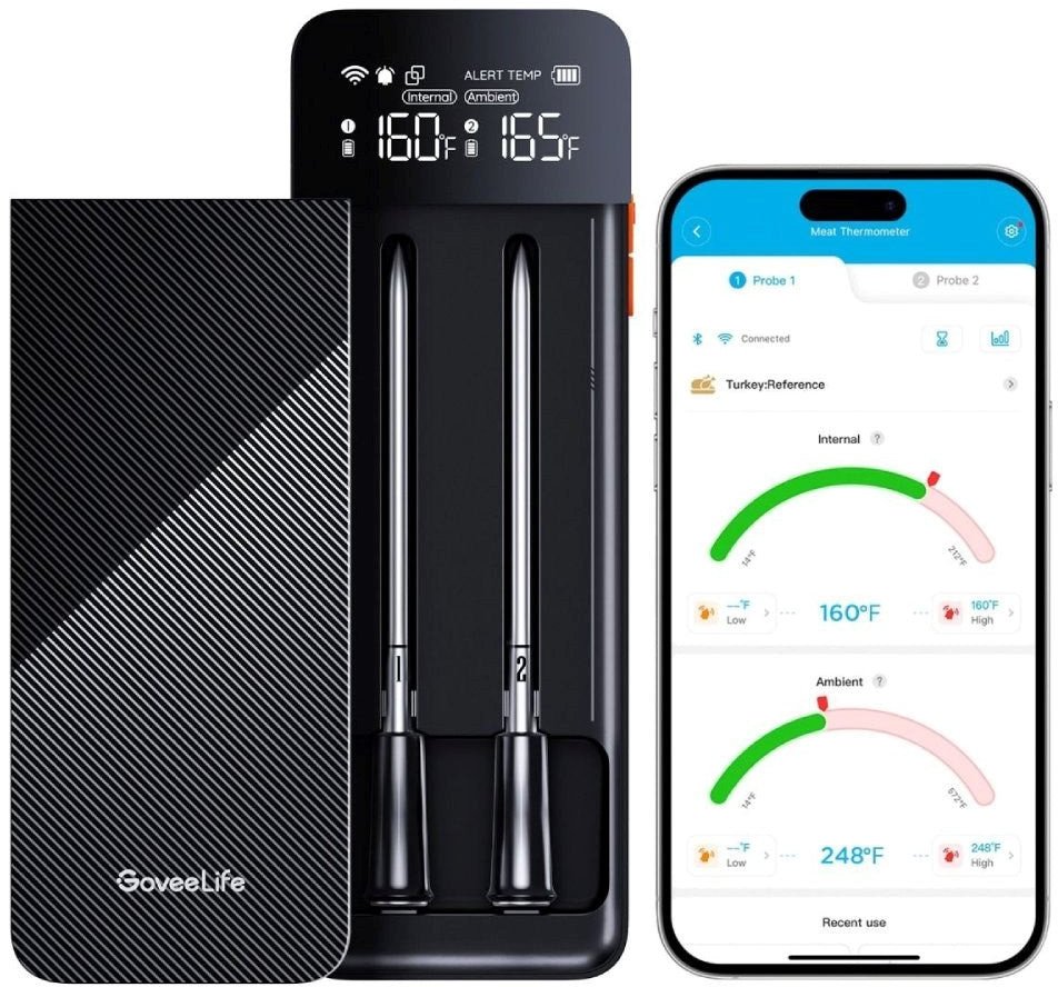 GOVEE B5192 SMART WIRELESS MEAT THERMOMETER (2-PROBE) 1
