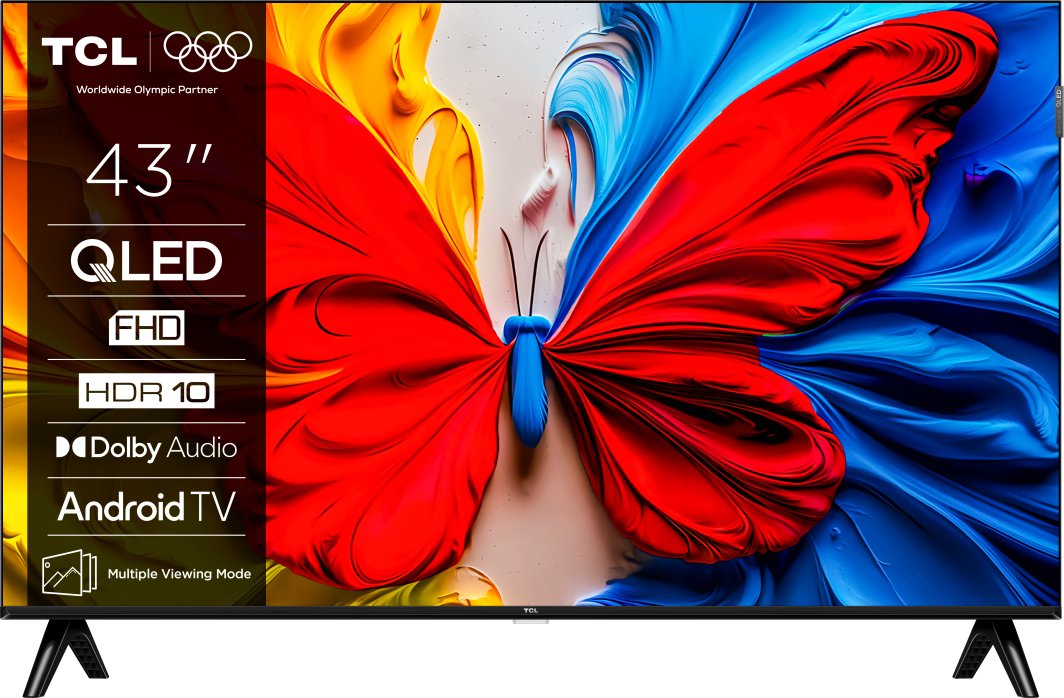 Telewizor TCL 43S5K QLED 43'' Full HD Android