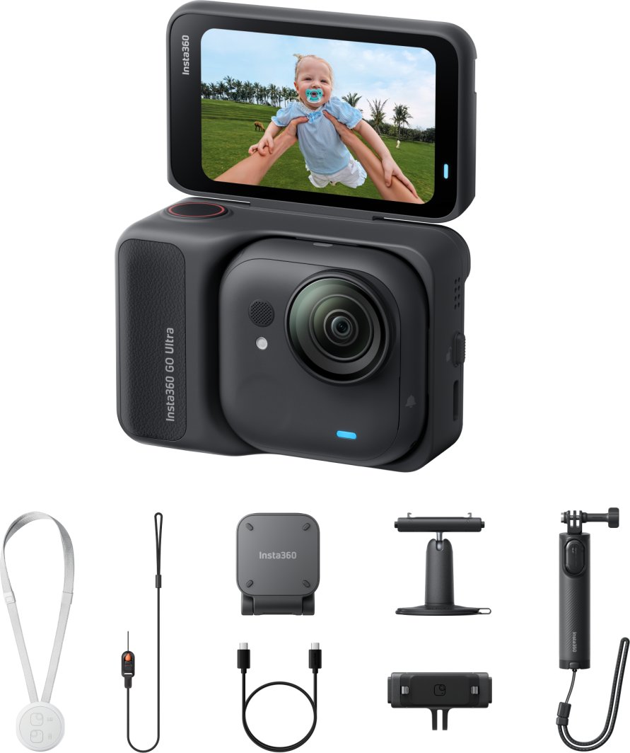 Kamera Insta360 GO Ultra Creator Bundle czarna 1