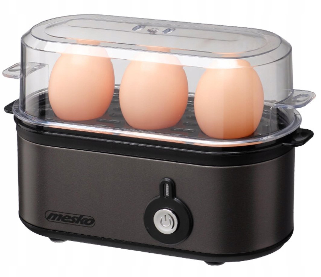 Jajowar na 3 jaja Mesko, Ciemny szary, MS 4485 GM