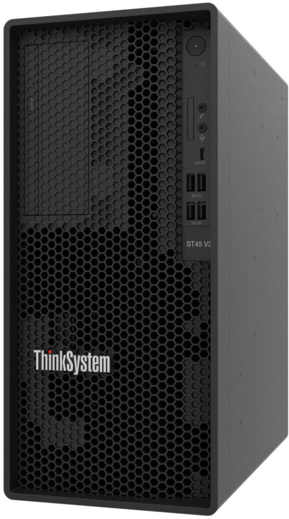 LENOVO ISG ThinkSystem ST45 V3 AMD EPYC 4124P 4C 3.8GHz 16MB Cache 65W No RAID 2x1TB SATA 1x16GB 500W No DVD 3 year 1