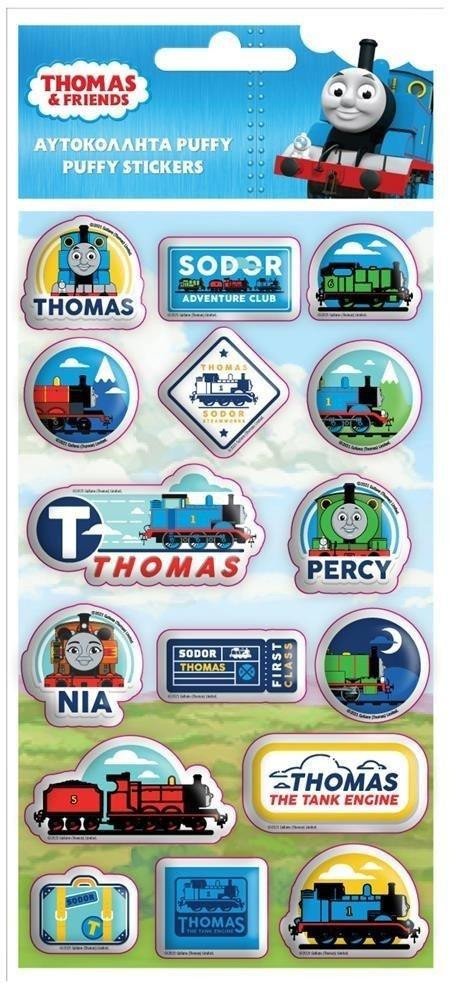 Naklejki wypukłe Tomek i przyjaciele EDUKAMP