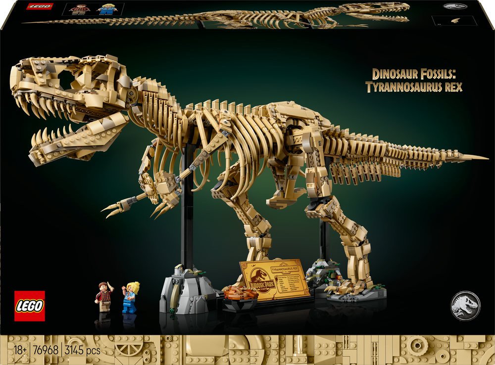 LEGO Jurassic World Szkielety dinozaurów: tyranozaur (76968) 1