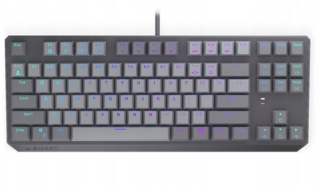 Klawiatura Endorfy Thock V2 TKL ENDORFY Red (EY5A126) 1
