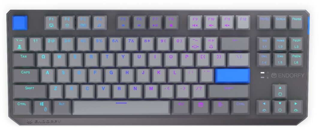 Klawiatura Endorfy Thock V2 TKL Wireless ENDORFY Yellow by Gateron (EY5A130) 1