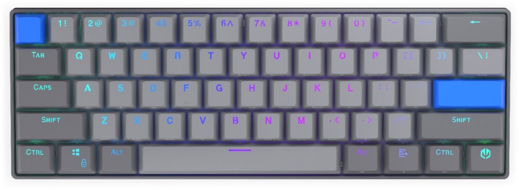 Klawiatura Endorfy Thock V2 Compact Wireless ENDORFY Yellow by Gateron (EY5A132) 1