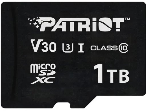 PATRIOT MEMORY Micro SDXC DDR200 with A+C card reader 1TB UHS-I U3/A2/C10/V30 1