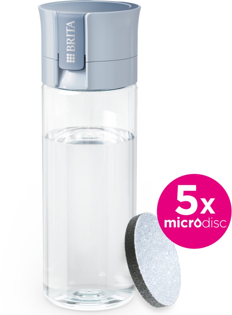 Brita Butelka filtrująca Vital Pastelowy błekit + 5 dysków 1