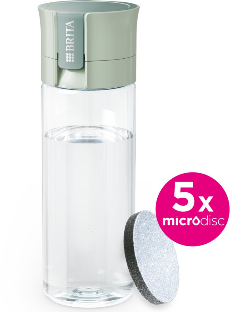 Brita Butelka filtrująca Vital Pastelowa zieleń + 5 dysków 1