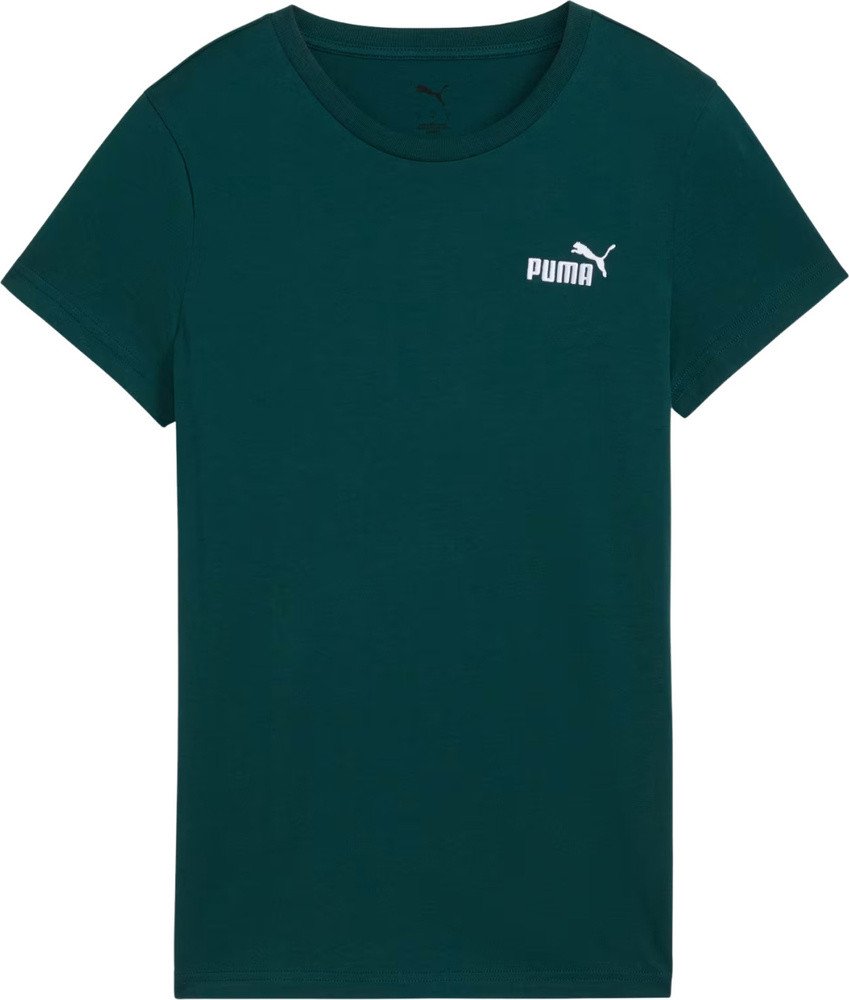 Koszulka damska Puma Ess 2 Color Small No. 1 Logo Tee (s) zielona 682373 75 M 1