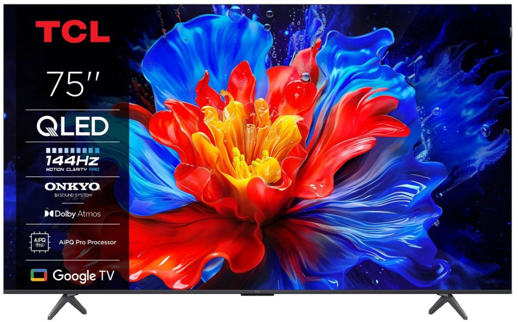 Telewizor TCL 75P81K QLED 75'' 4K Ultra HD Google TV 1