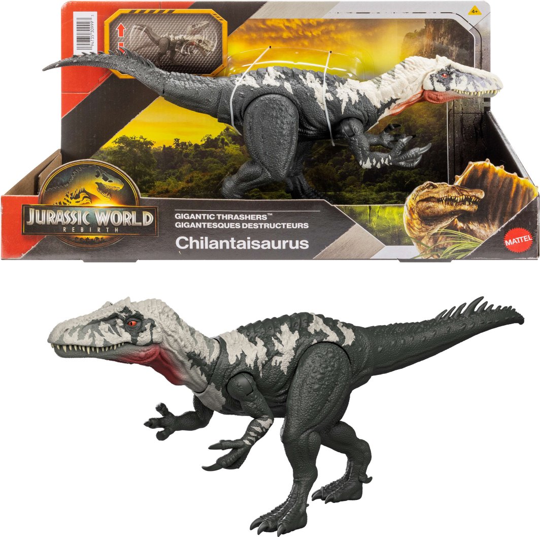 Figurka Mattel Jurassic World Rebirth Gigantyczny atak Czilantajzaur (JGB95) 1