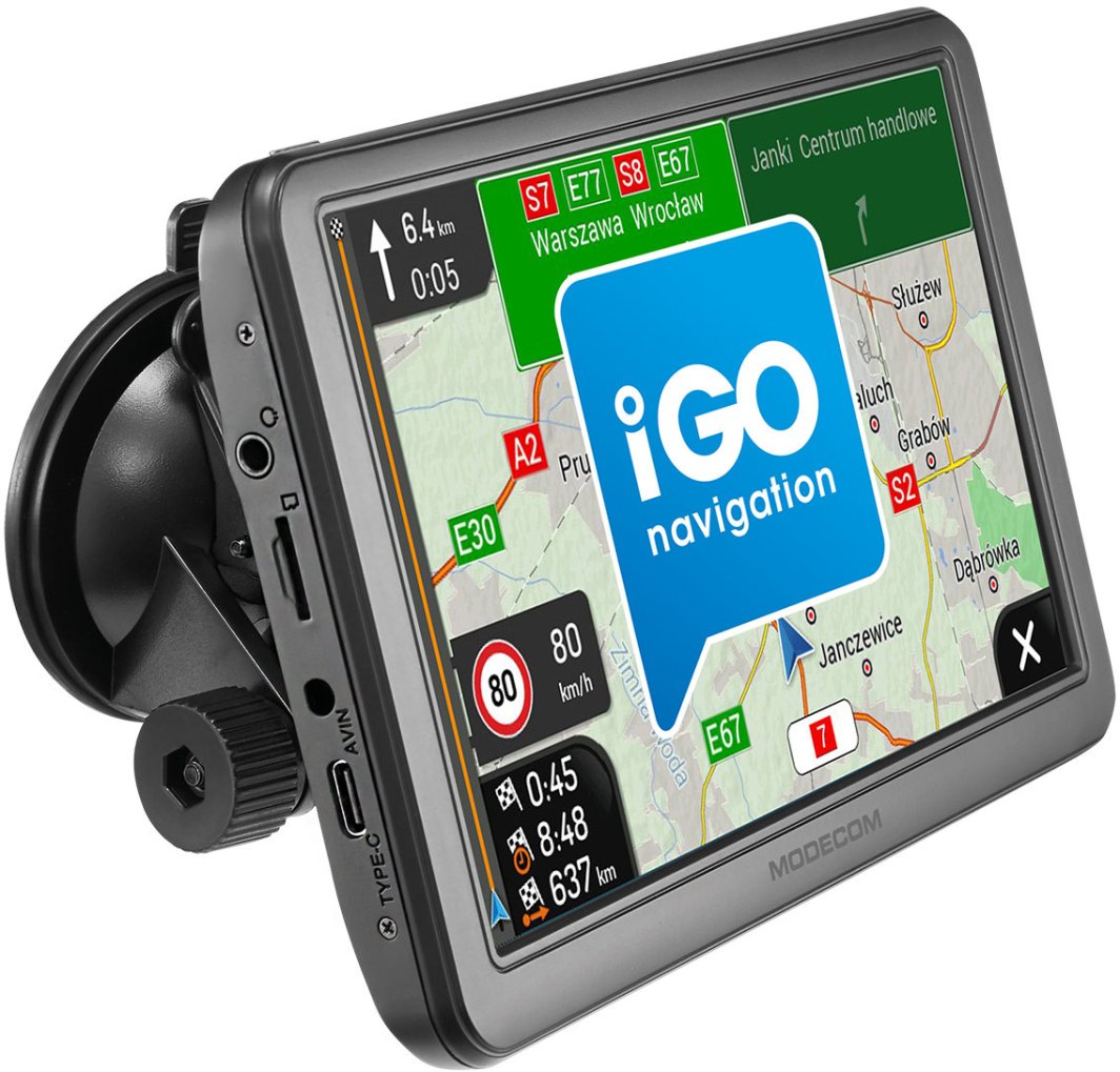 MODECOM FreeWAY CX 7.4 NAWIGACJA DO SAMOCHODÓW I CIĘŻARÓWEK iGO Navigation Truck (Europa roczna aktualizacja) 1