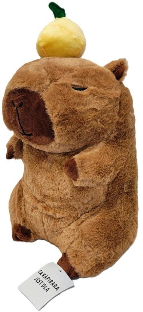 Maskotka pluszowa Kapibara z owocem 30cm 1