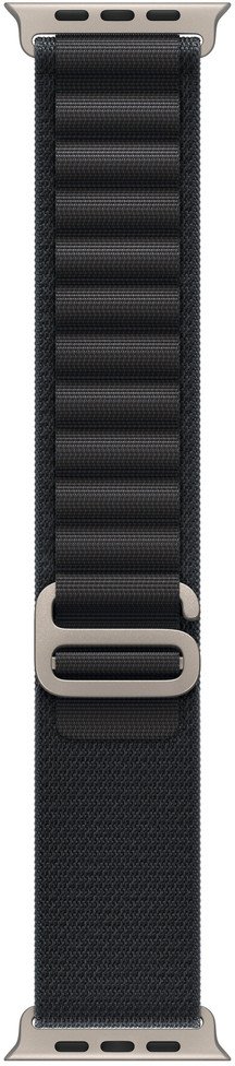 49mm Black Alpine Loop - Medium - Natural Titanium Finish 1