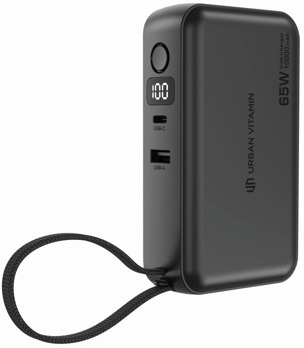 Ładowarka 2 w 1, power bank do laptopa 10000 mAh, 65W Eureka 1