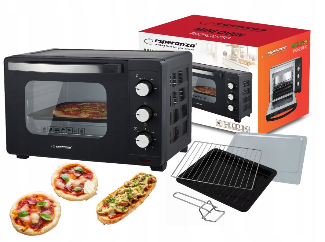 Mini piekarnik Esperanza Prosciutto (EKO008N) 1