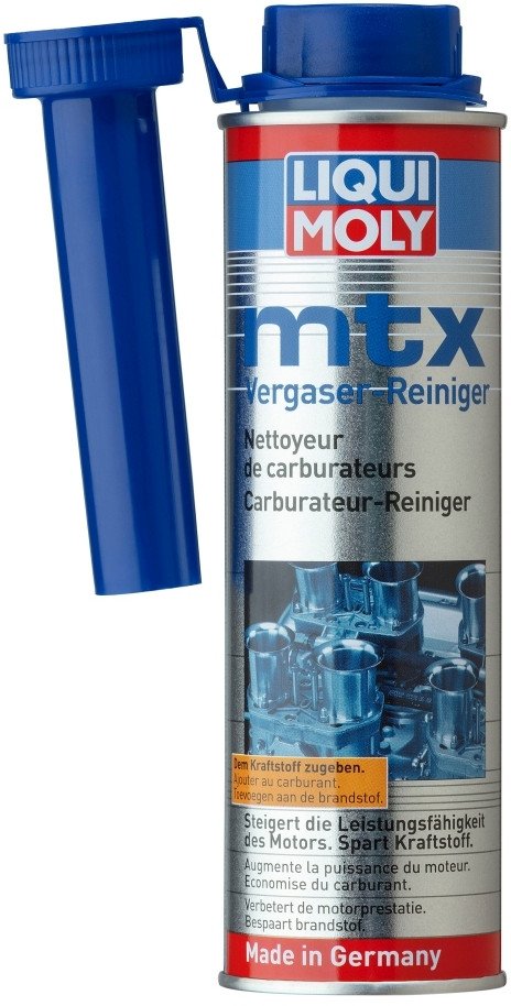 Priedas karbiuratoriaus valymui iš vidaus "mtx VERGASER REINIGER" Liqui-Moly 1
