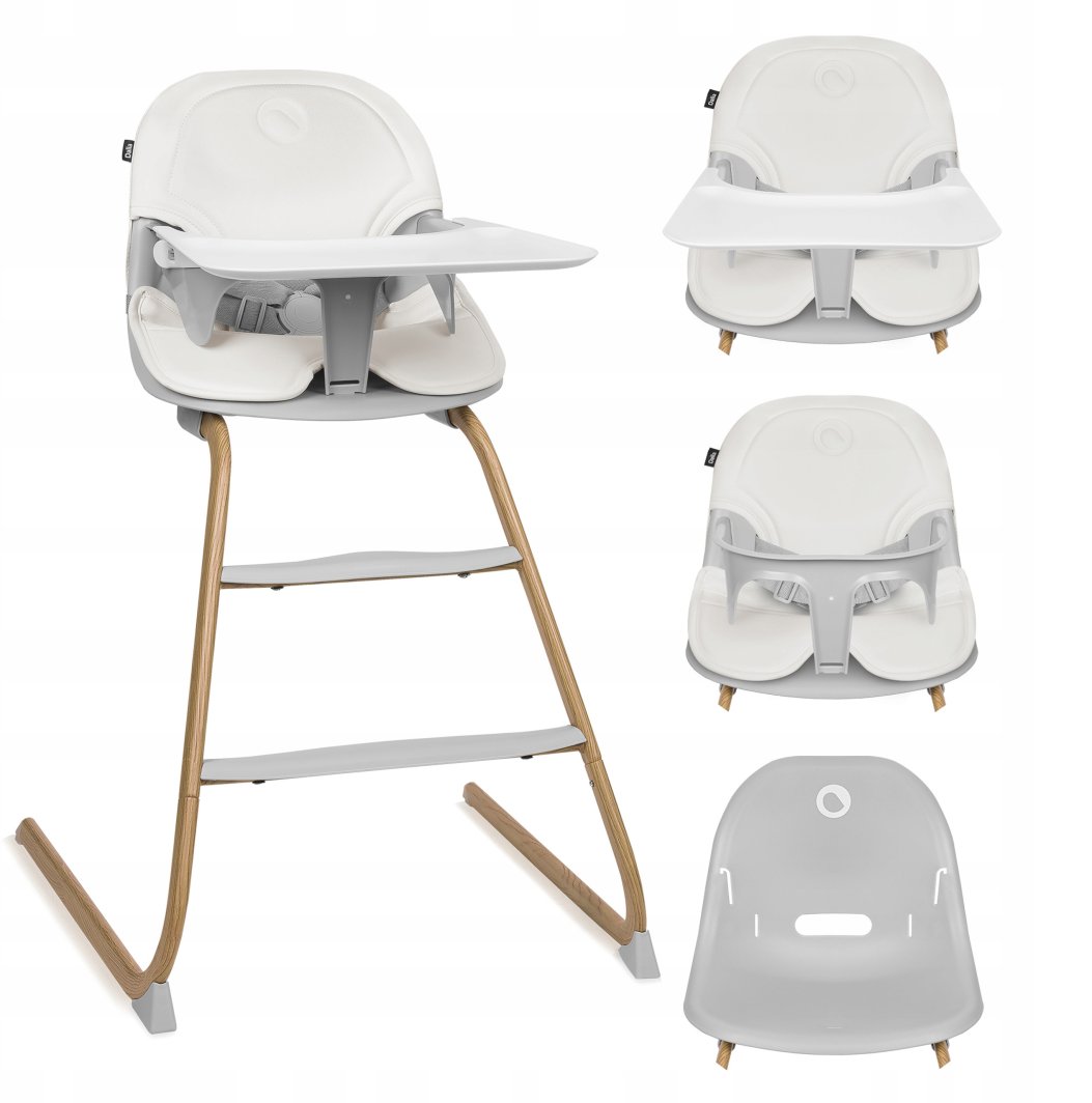 Maitinimo kėdutė Lionelo Dalia 2in1, Grey Stone Natural 1