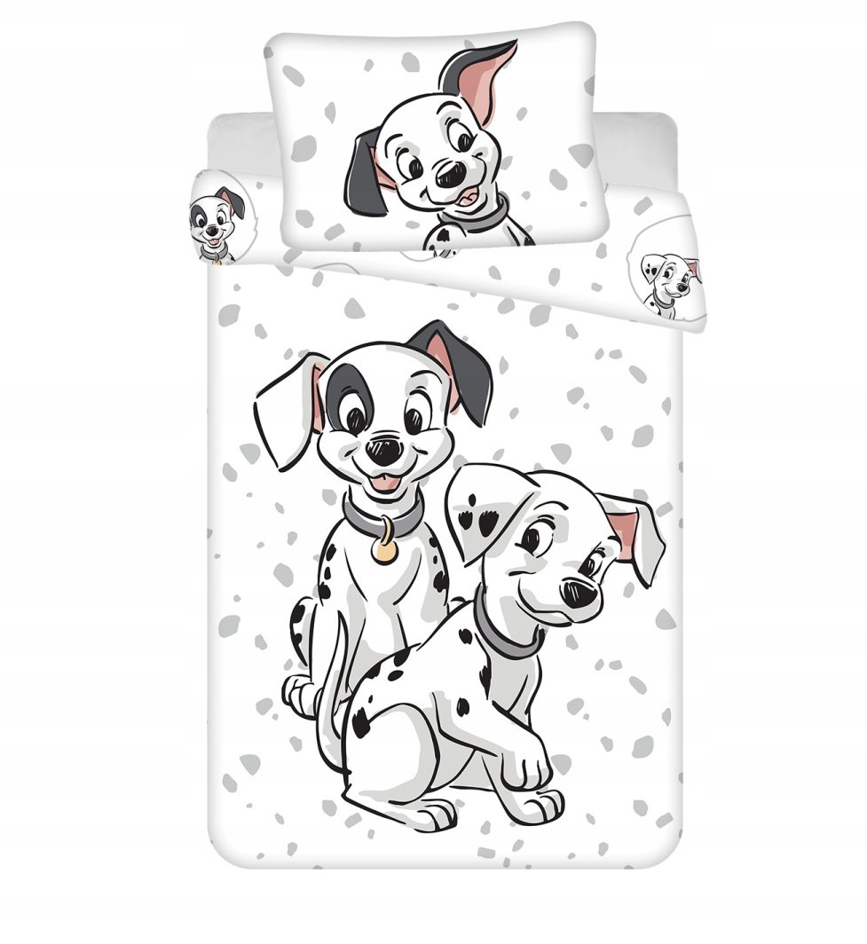 Disney vaikiškas patalynės komplektas 101 Dalmatians, 100x135 cm, 2 dalių 1