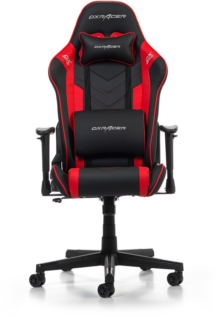 Žaidimų kėdė DXRacer Prince P132-NR Gaming Chair, Juoda-raudona 1