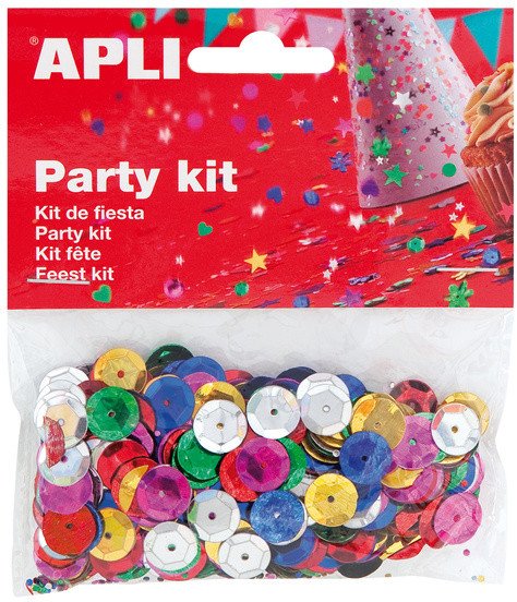 Konfetti cekiny Apli Kids - Mix kolorów 1