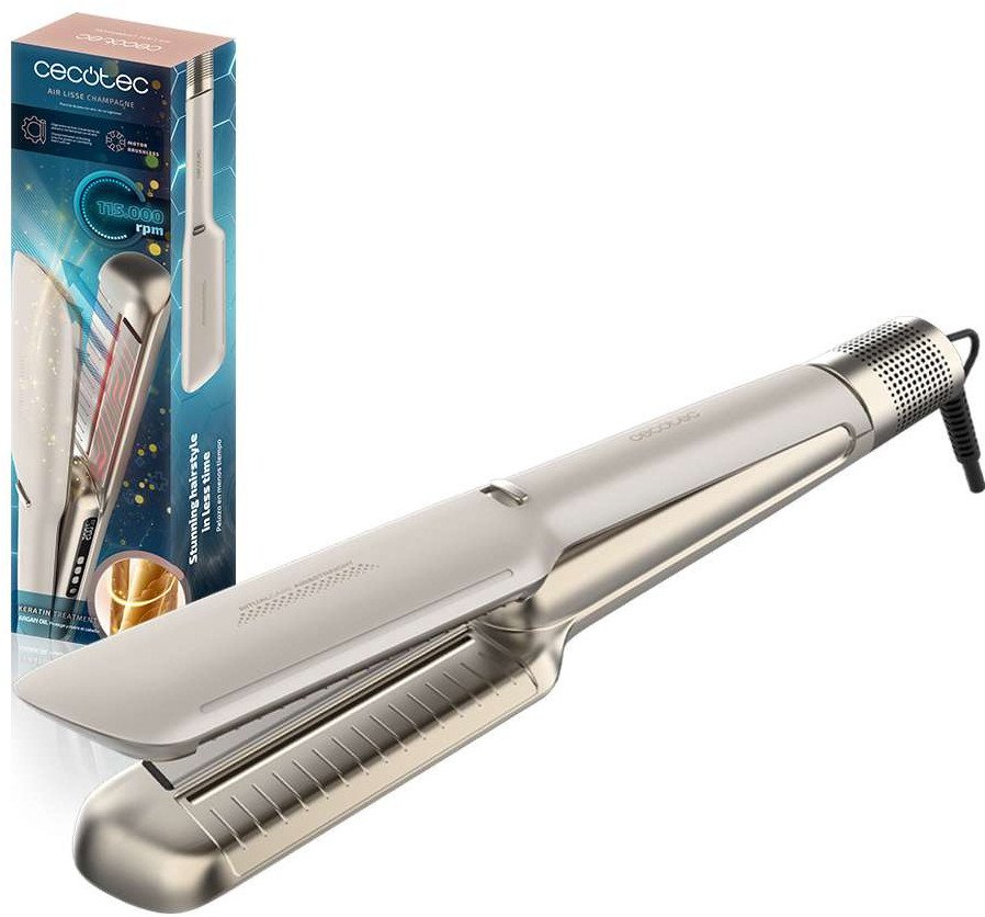 Cecotec Prostownica do włosów Air Lisse Champagne 1