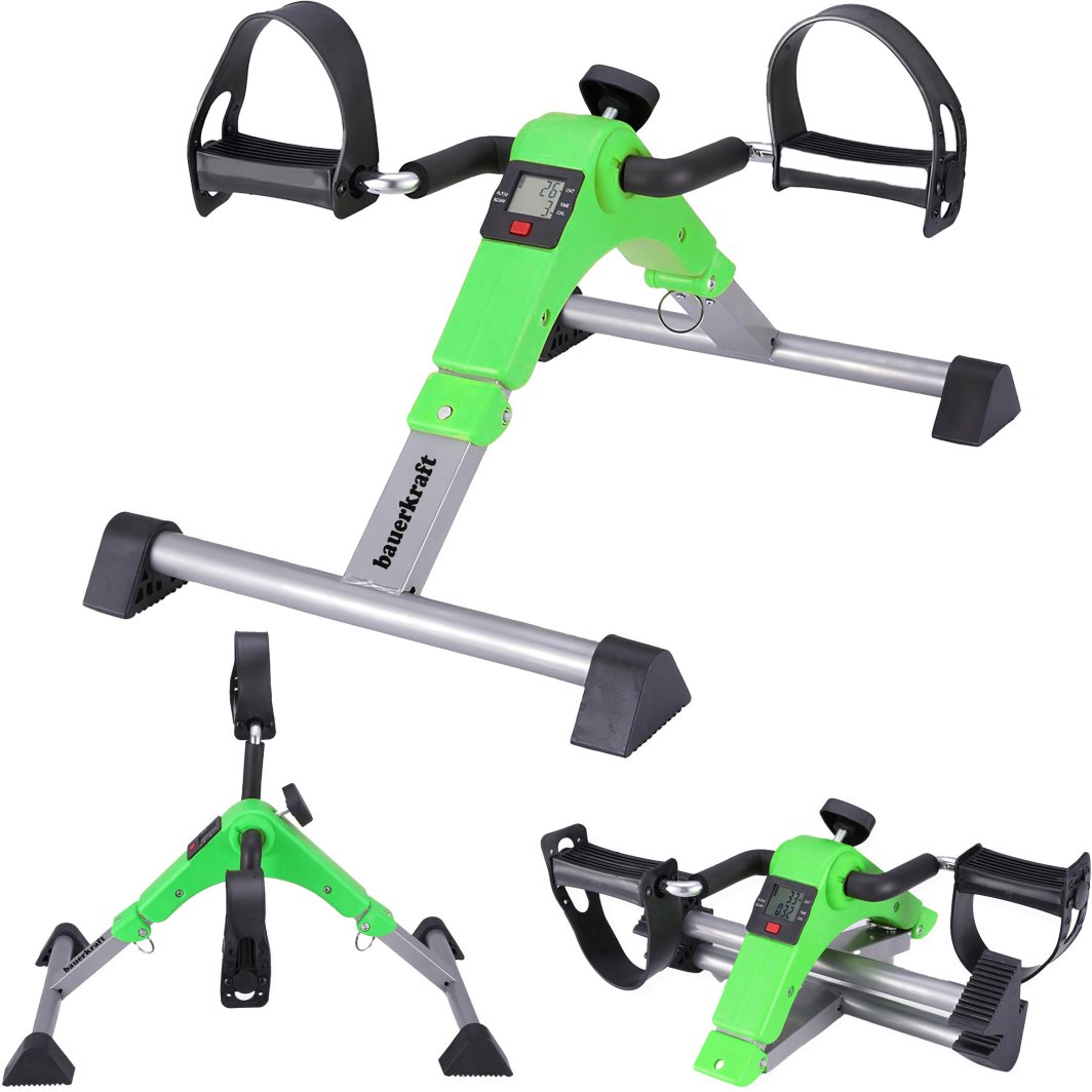 Rowerek treningowy rower rehabilitacyjny składany rotor 2w1 wyświetlacz LCD 1