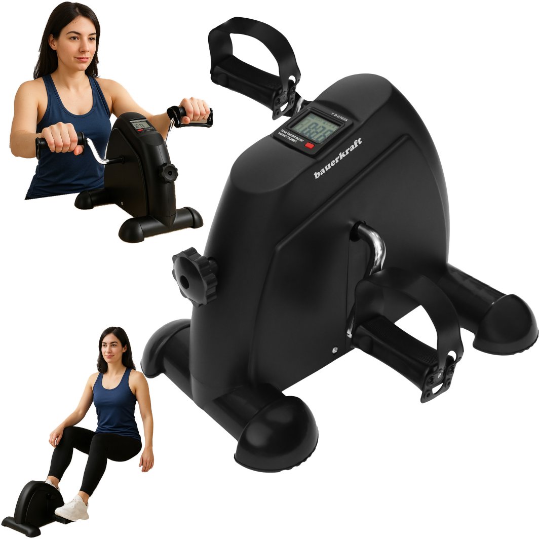 Kompaktowy rower treningowy rotor do ćwiczen rowerek rehabilitacyjny 2w1 1