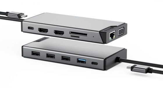 ALOGIC USB-C 12-IN-1 TRIPLE 1